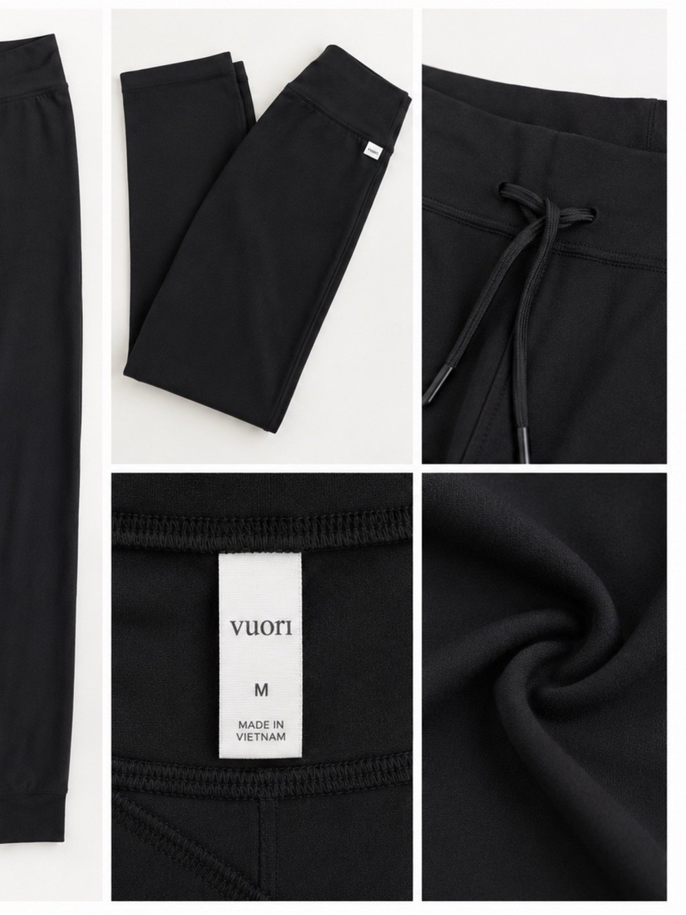 Vuori Black Men’s Jogger Sweatpants